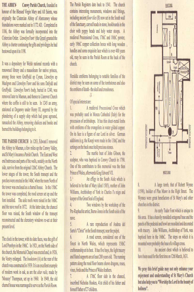 Chestertourist.com - Conwy Valley Church Trail Page Two